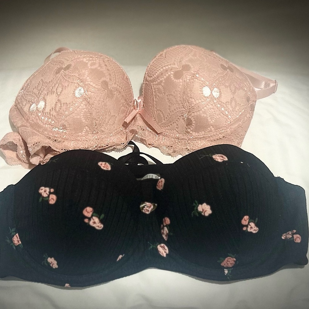 Brand New Padded Push Up Bras. 2 for $20